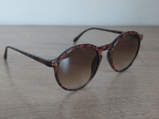 Vienna Line 1546 Round Panto Sunglasses Made in Austria - Vintage Optyl ICM Size 50-19-130