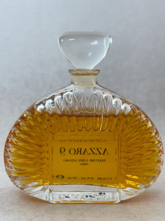 Vintage Azzaro 9 Eau de Toilette 50ml - 97% Full Rare Splash Loris Azzaro Parfums