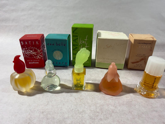 Vintage Perfume Miniature Collection | Azzaro, Balmain, Biagiotti & More