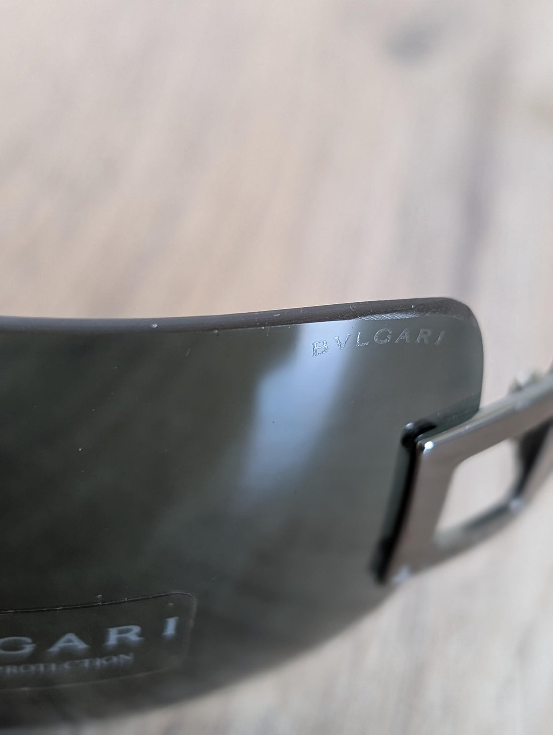 BVLGARI 612 Rimless Sunglasses Made in Italy - Bono U2 Oversized Style - c. 2000s