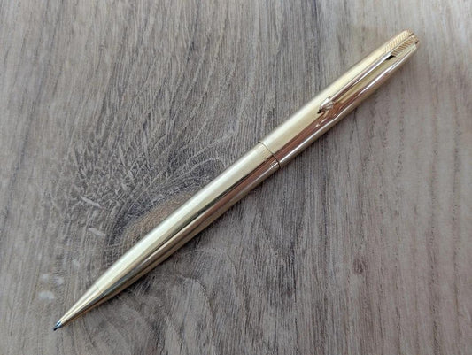 Vintage Parker 51 Insignia Mechanical Pencil 14K Gold Filled Made in USA c.1953