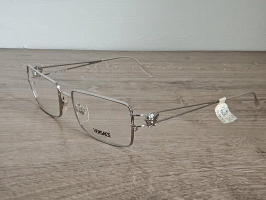 VERSACE Medusa mod. Y04 Full Rim Metal Eyeglasses Frames Made in Italy - NOS