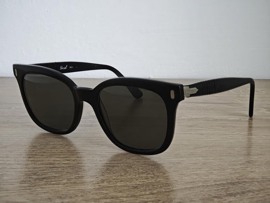 Vintage Persol Ratti 9231 Black Sunglasses Made in Italy - c. 1980s