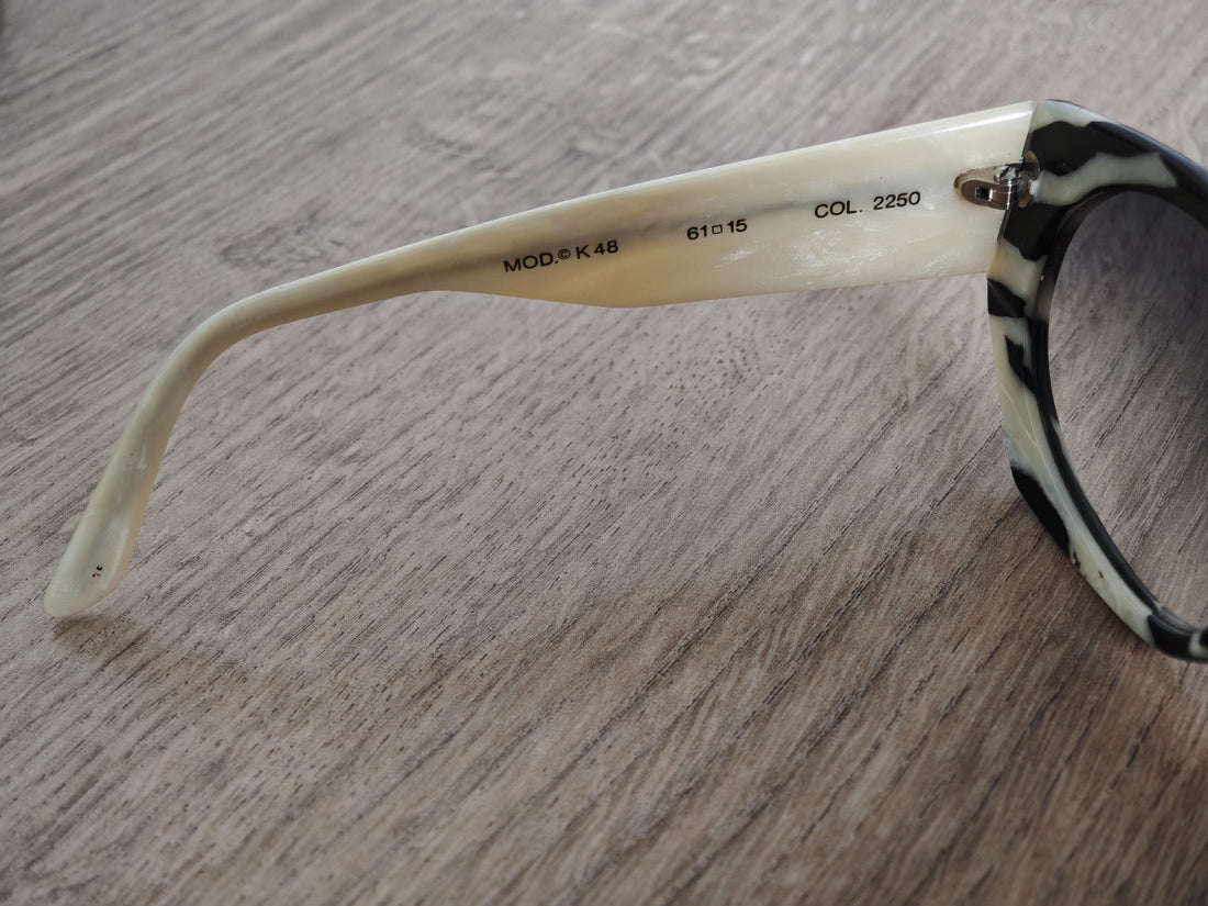 Krizia K48 Women's Sunglasses Hand Made Italy - c. 1980's