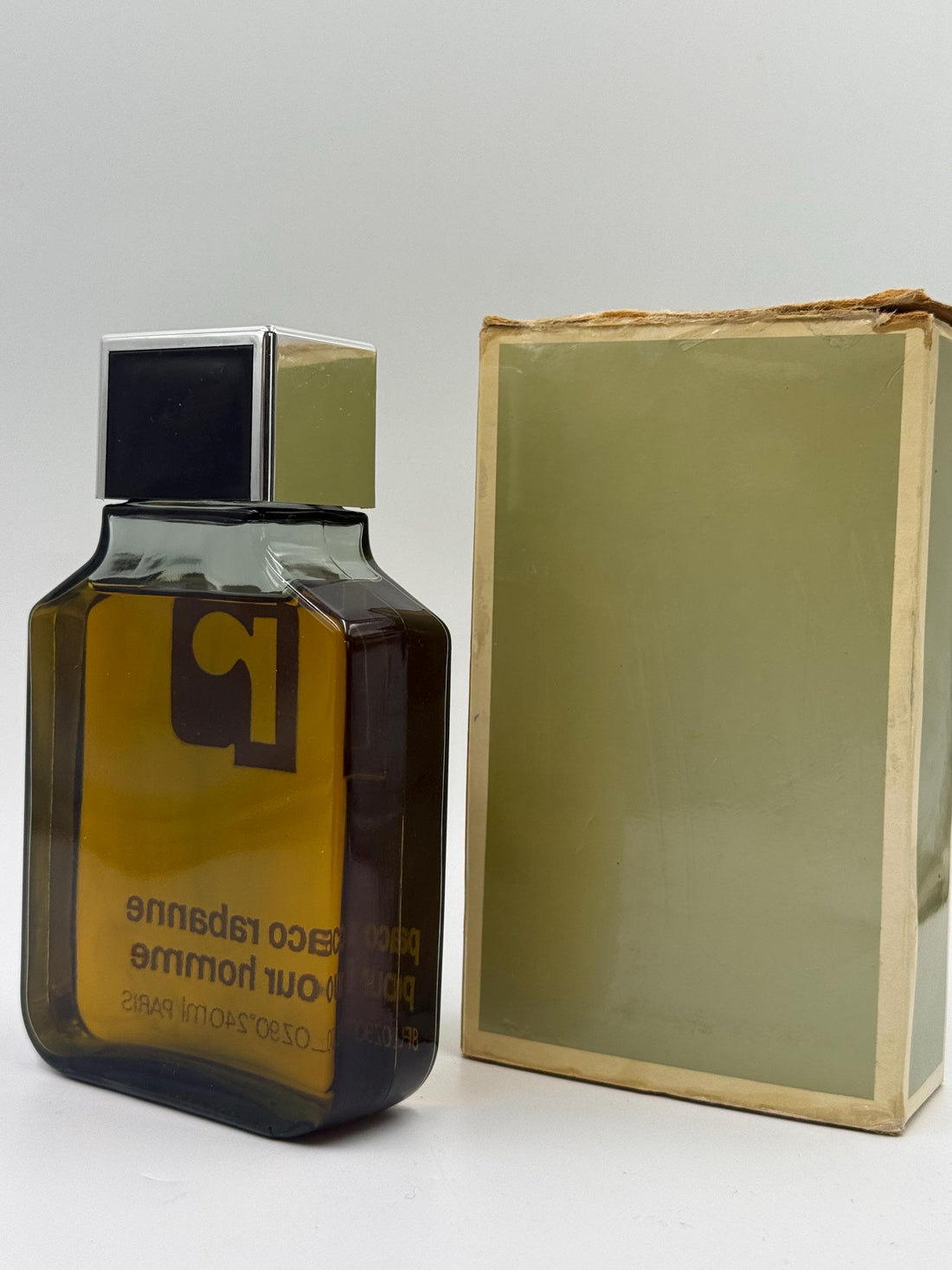 Vintage Paco Rabanne Pour Homme 240ml – 1970s/80s Original Formula