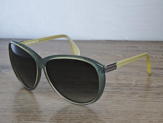 Vintage Silhouette 3034 Women's Oversized Sunglasses Made in Austria - 1970's - NOS