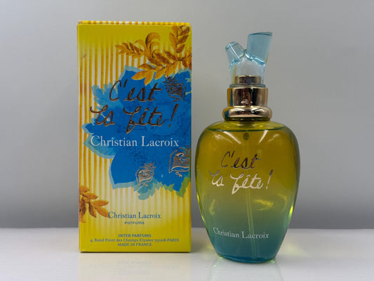 Christian Lacroix C'est la Fête! Eau de Parfum 50ml New Old Stock Box