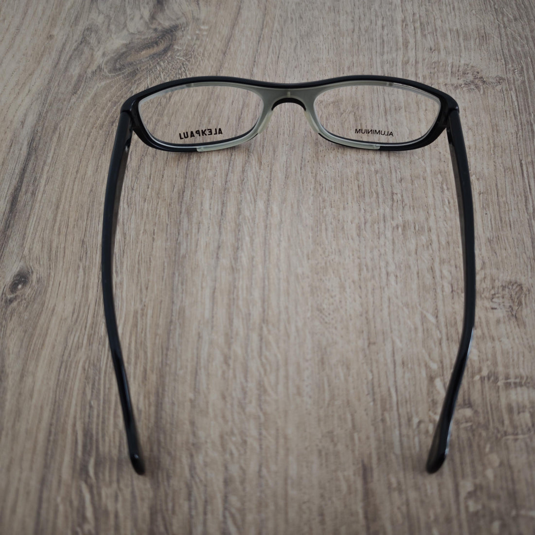 Alek Paul Concept 5 Aluminium Eyeglasses Frames, A-8 Hand Made in Italy, NOS