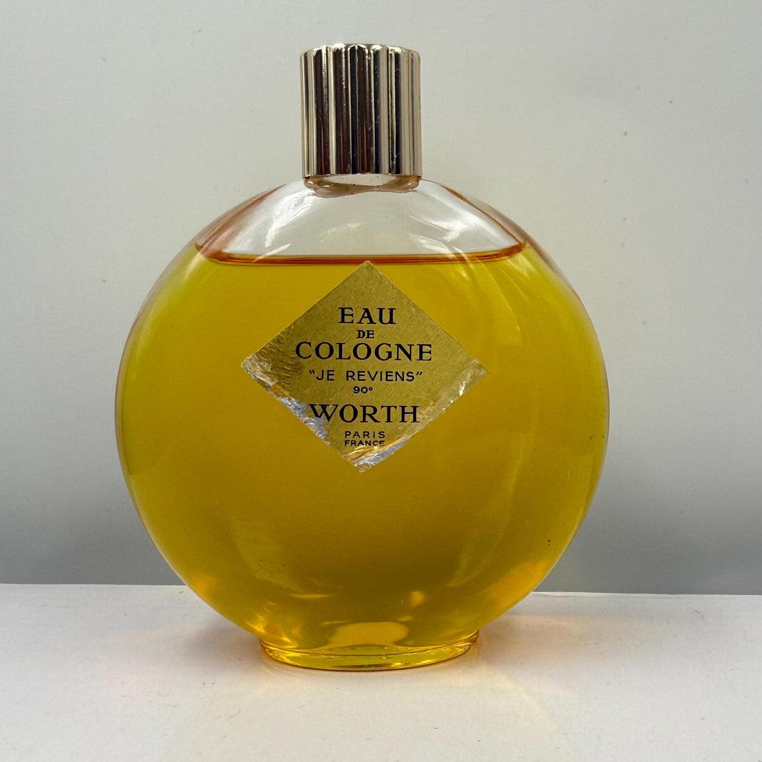 Vintage Worth Je Reviens Eau de Cologne 125ml Lalique Glass Bottle