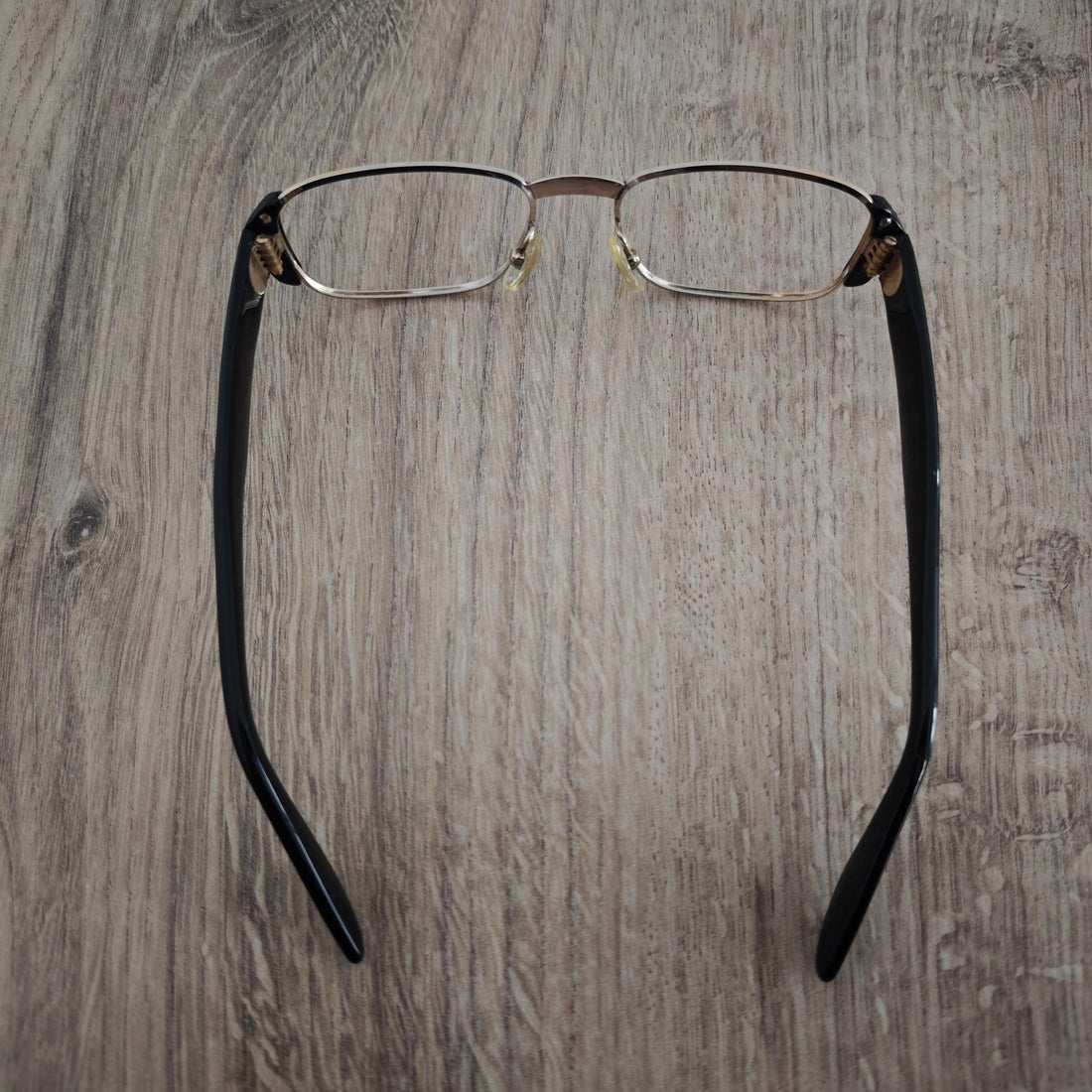 Vintage Gold Filled Eyeglasses Frames with Rhinestones c. 1970s