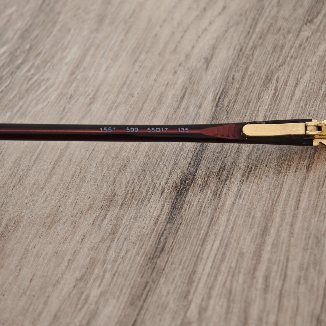 Salvatore Ferragamo 1551 Women's Gold Eyeglasses Frames Made in Italy