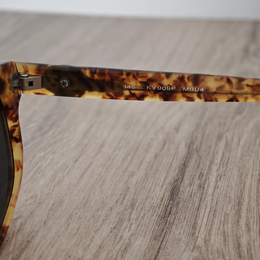 KANSAI KY 909P Tortoise Shell Sunglasses Made in Japan - c. 1990s