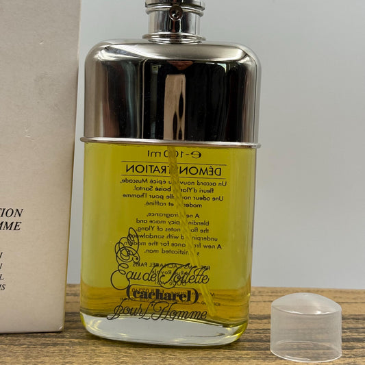 Vintage Cacharel Pour L'Homme 100ml EDT Tester Bottle (Demonstration) – 1980s Original Formula