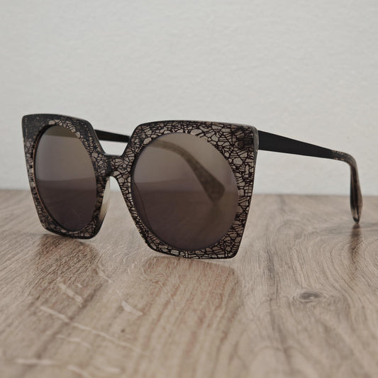 Yohji Yamamoto YY5011 Women's Square Oversized Sunglasses Made in France - RARE