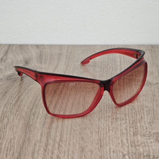 Yves Saint Laurent 7955 Vintage Oversized Sunglasses Made in France - c. 1970's