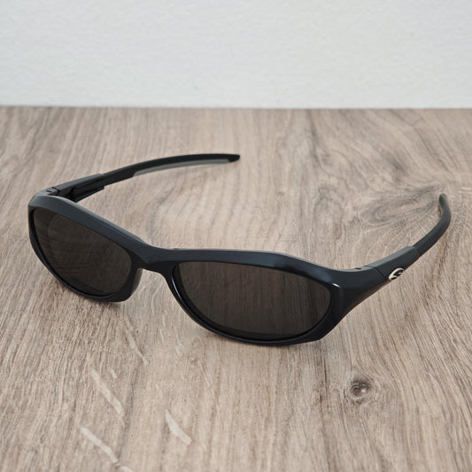 Vintage Smith Optics Capsule Max Sunglasses – Black Acetate, Made in Italy (Y2K)