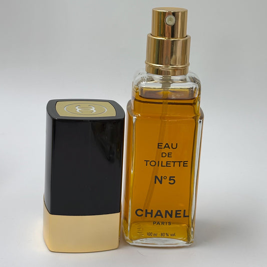 Vintage Chanel No 5 Eau de Toilette 100ml Spray – 1980s Original Formula, France