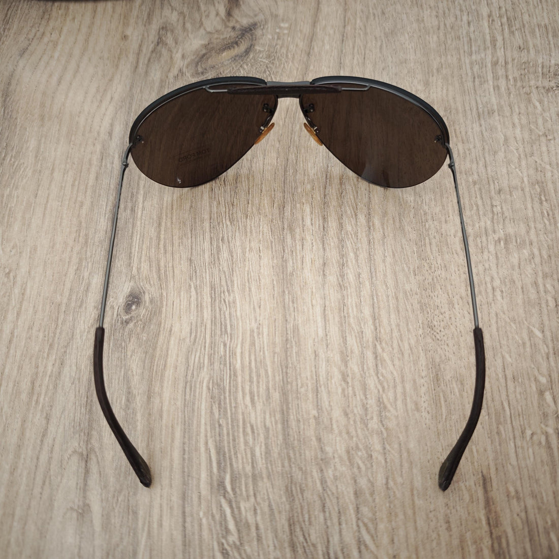 Tom Ford TF 5 De Sole Aviator Sunglasses - NOS Y2K - First Collection Archive Sunglasses
