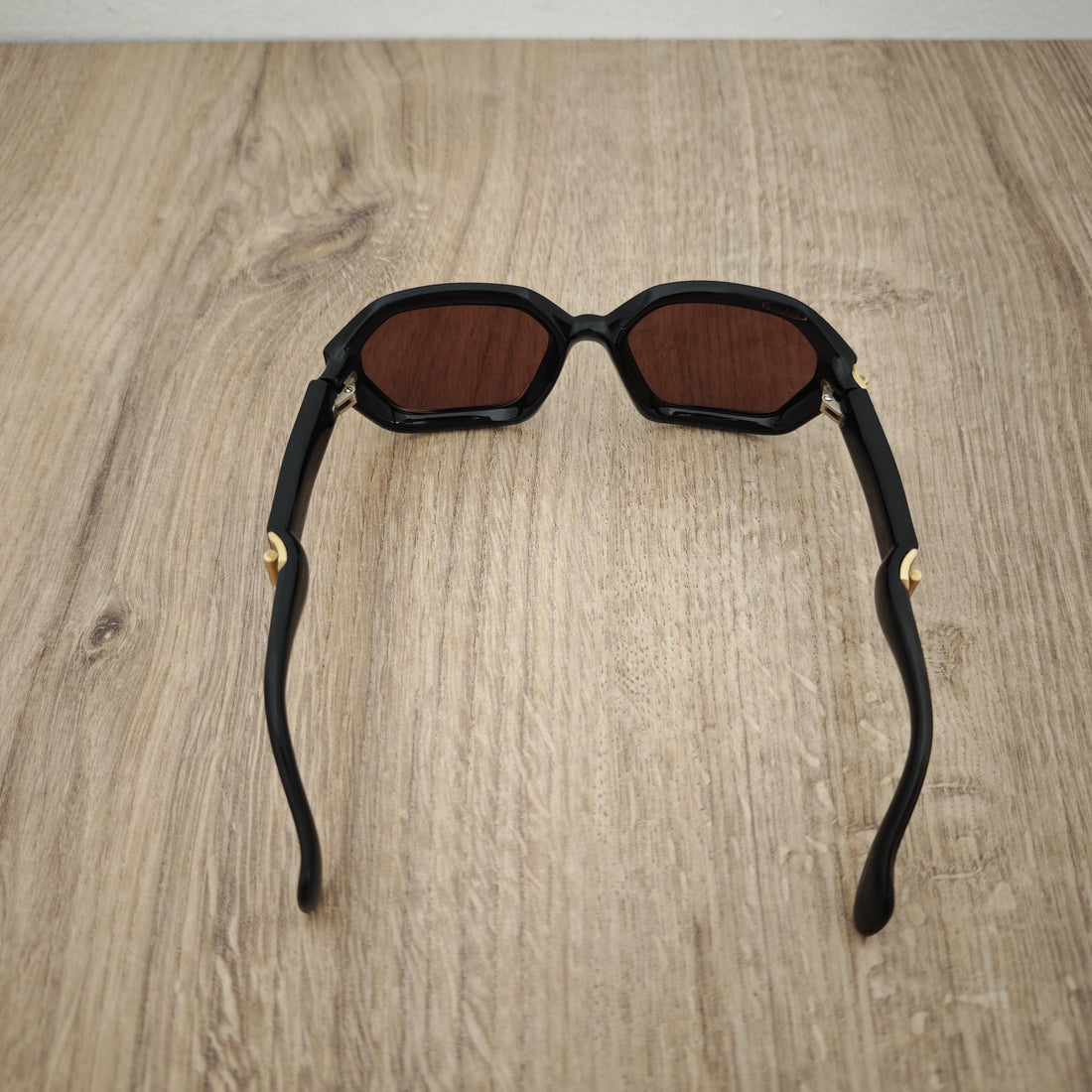 Vintage Karl Lagerfeld Sunglasses - Dark Brown Tortoise Shell - c. 1980s - 1990s