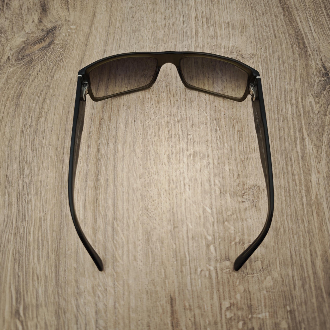 PRADA SPR 07F Dark Olive Green Acetate Sunglasses - Marcello Mastroianni 8 1/2