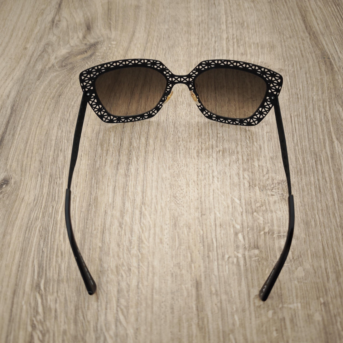 Alexander McQueen AMQ 4260/S Women's Oversized Sunglasses Made in Italy - MINT - 2000's