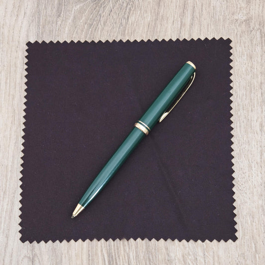 Vintage Montblanc Generation Ballpoint Pen - Green Gold Trim - c. 1970's - USED