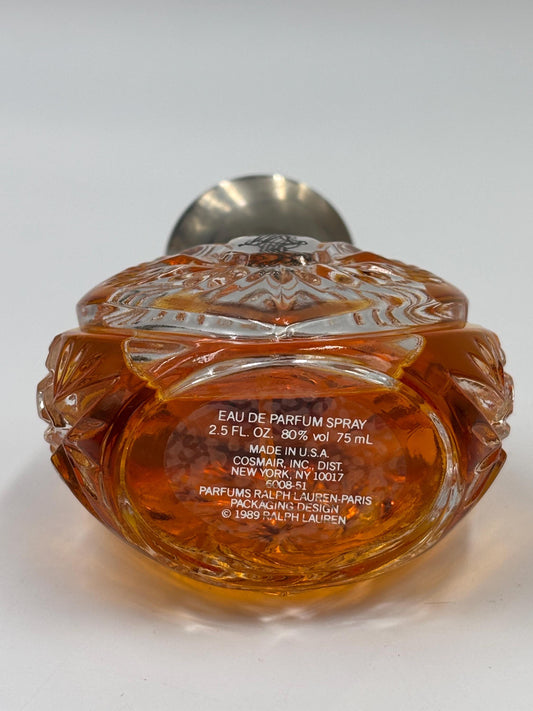 Vintage Ralph Lauren Safari Eau De Parfum 75ml – 1989 Cosmair Collectible Spray