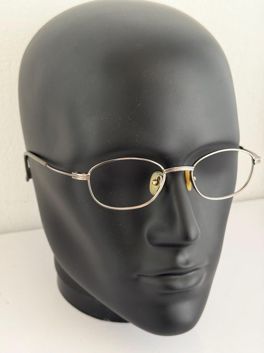 Yohji Yamamoto 51-7106 Oval Eyeglasses Frames Made in Japan - Vintage c. 1990's
