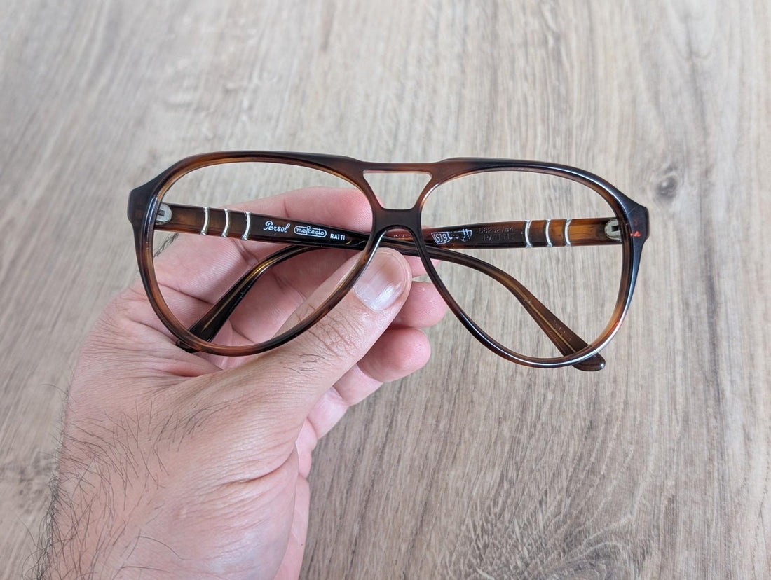 Vintage PERSOL Ratti Meflecto 58202 / 54T Sunglasses Frames Only - Without Lenses