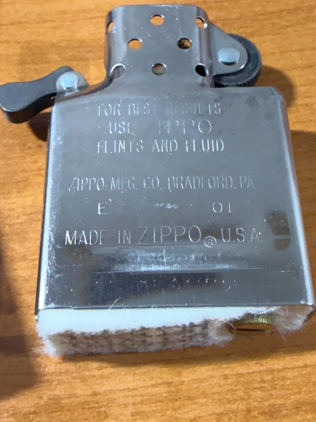 Mercedes-Benz ML-Class Zippo Lighter - 2001 High Polish Chrome - NOS Unfired