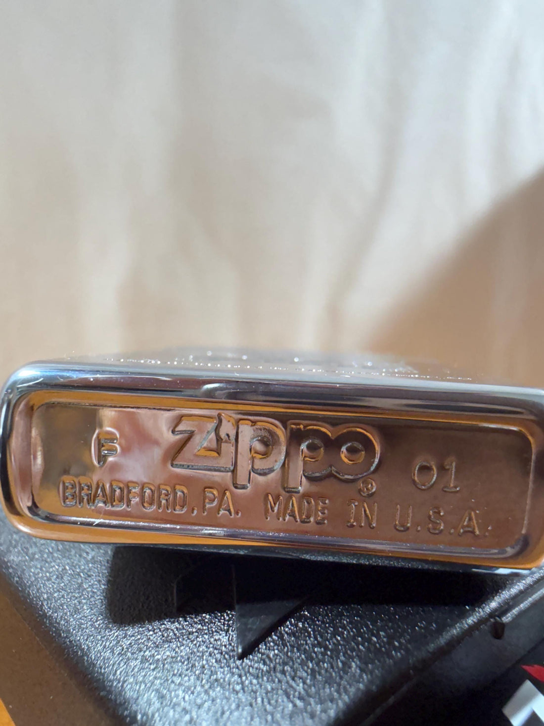 Mercedes-Benz ML-Class Zippo Lighter - 2001 High Polish Chrome - NOS Unfired