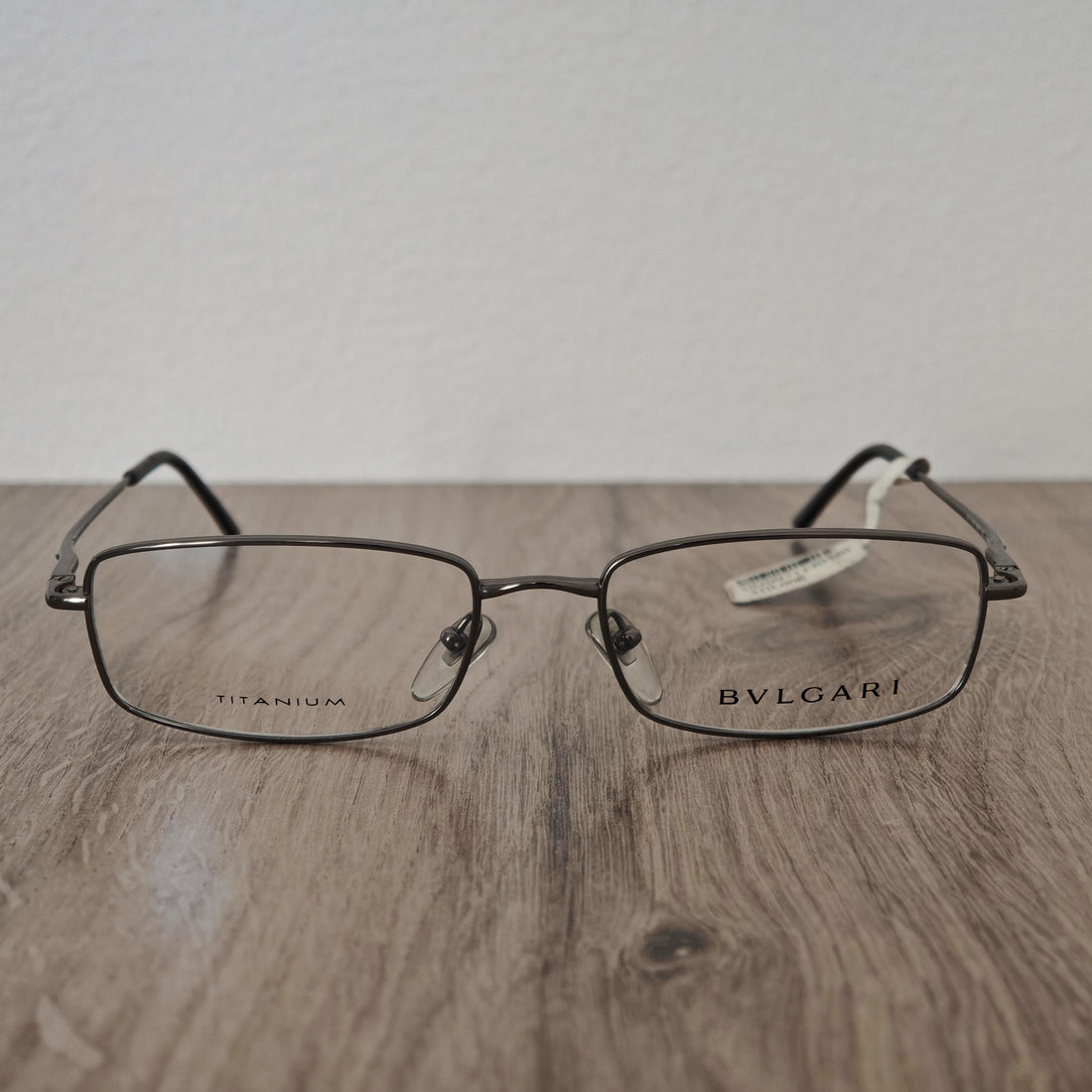 BVLGARI Titanium 191-T Men's Gunmetal Full Rim Eyeglasses Frames - NOS