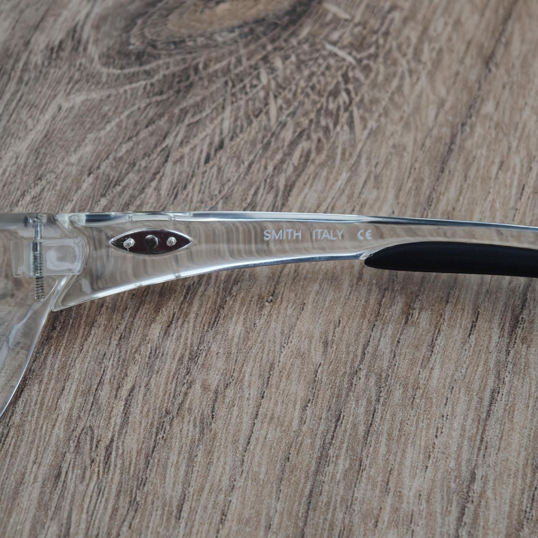 Smith Optics ZIPPER Crystal Blue Sunglasses Made in Italy - NOS - Y2K