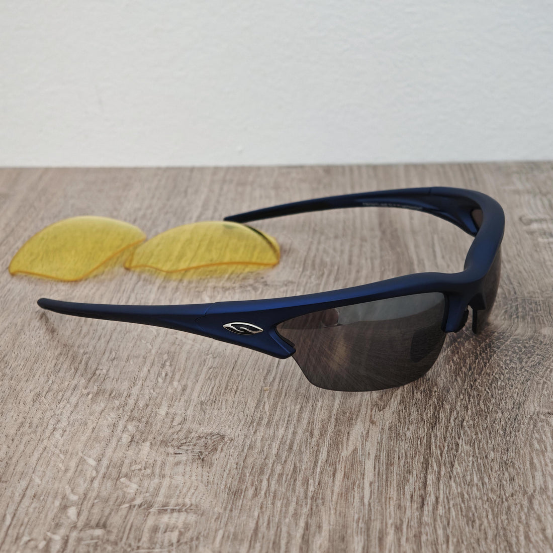 Smith Optics FRONTLINE TLT Midnight Half Rim Sport Sunglasses - NOS - Y2K