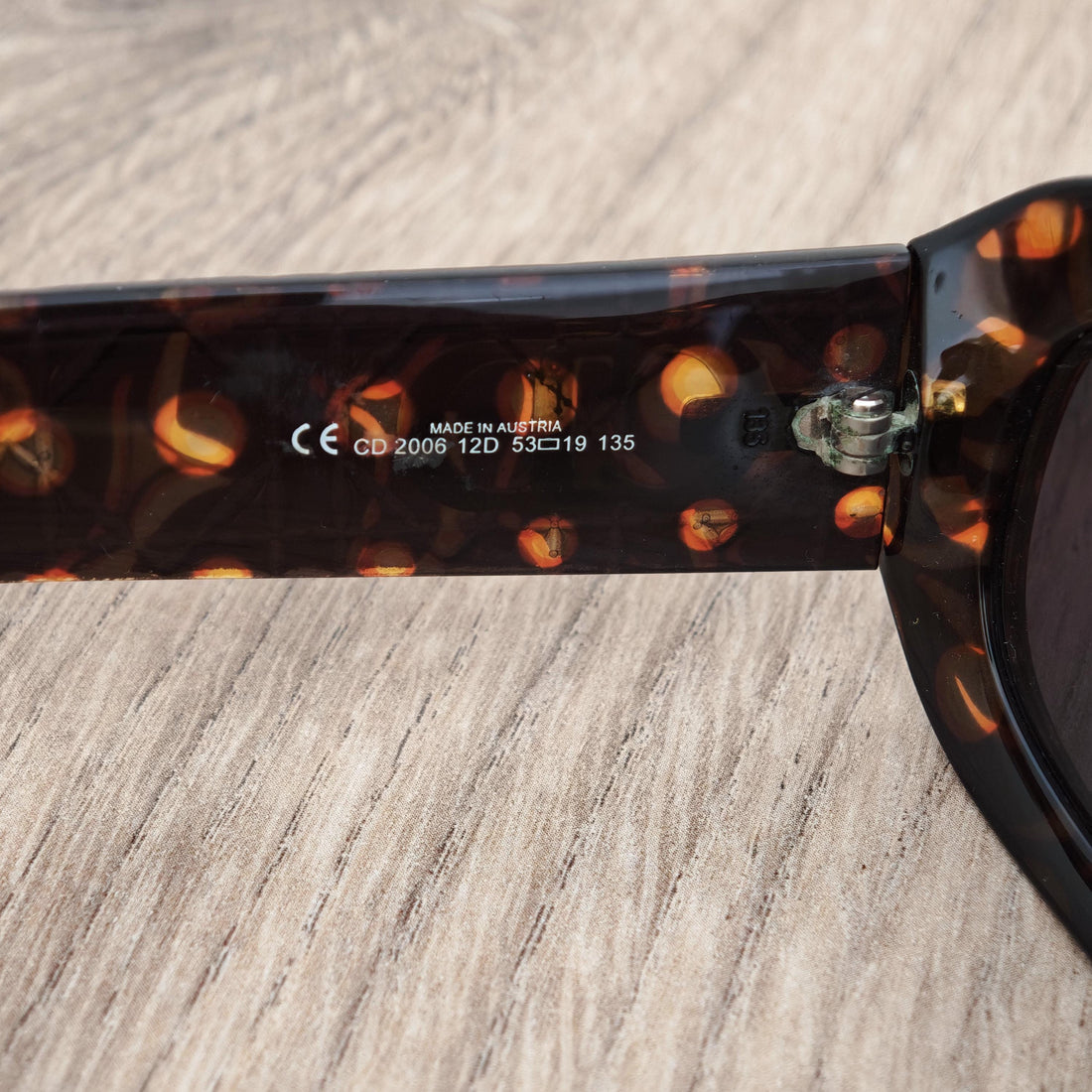CHRISTIAN DIOR CD 2006 Vintage Sunglasses Made in Austria - c. 1990's